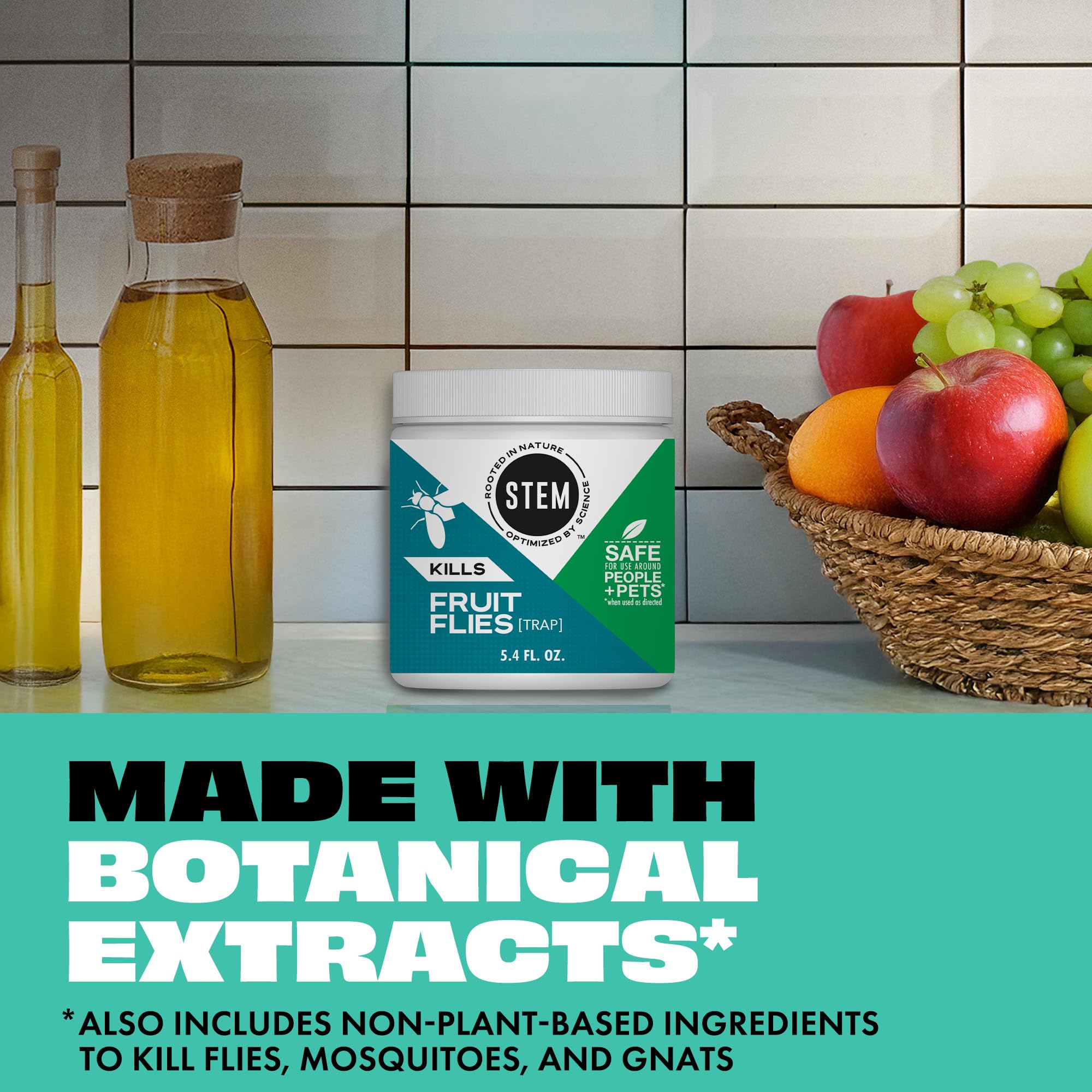 STEM fruit fly trap botanical extracts hint at natural pest management.