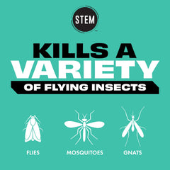 STEM kills flies, mosquitoes and gnats outdoors, effective garden defense