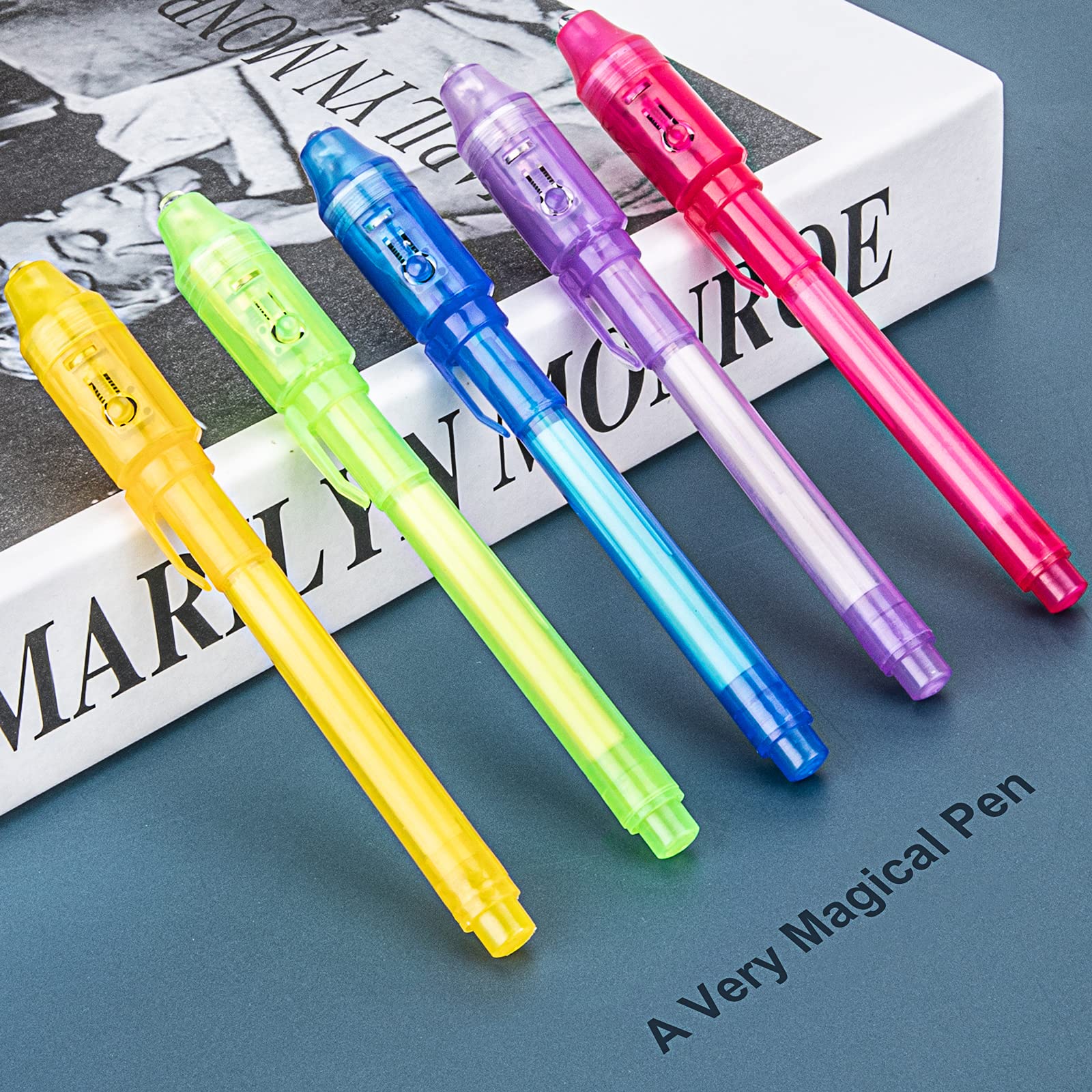 STENDA invisible spy ink pen colors for vibrant kid-friendly writing