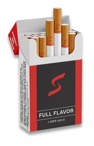 STEP Full Flavor Red Herbal Cigarettes king slim pack, convenient for on-the-go use
