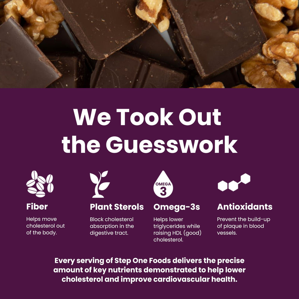 Step One Foods cardiologist formulated bar by Dr. Elizabeth Klodas