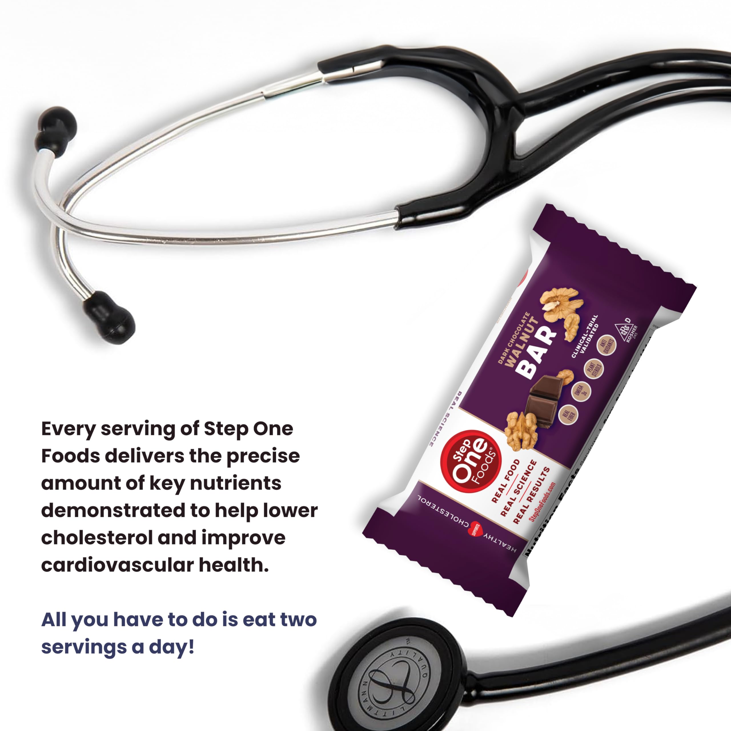 Step One Foods gluten-free vegan bar suitable for dietary preferences