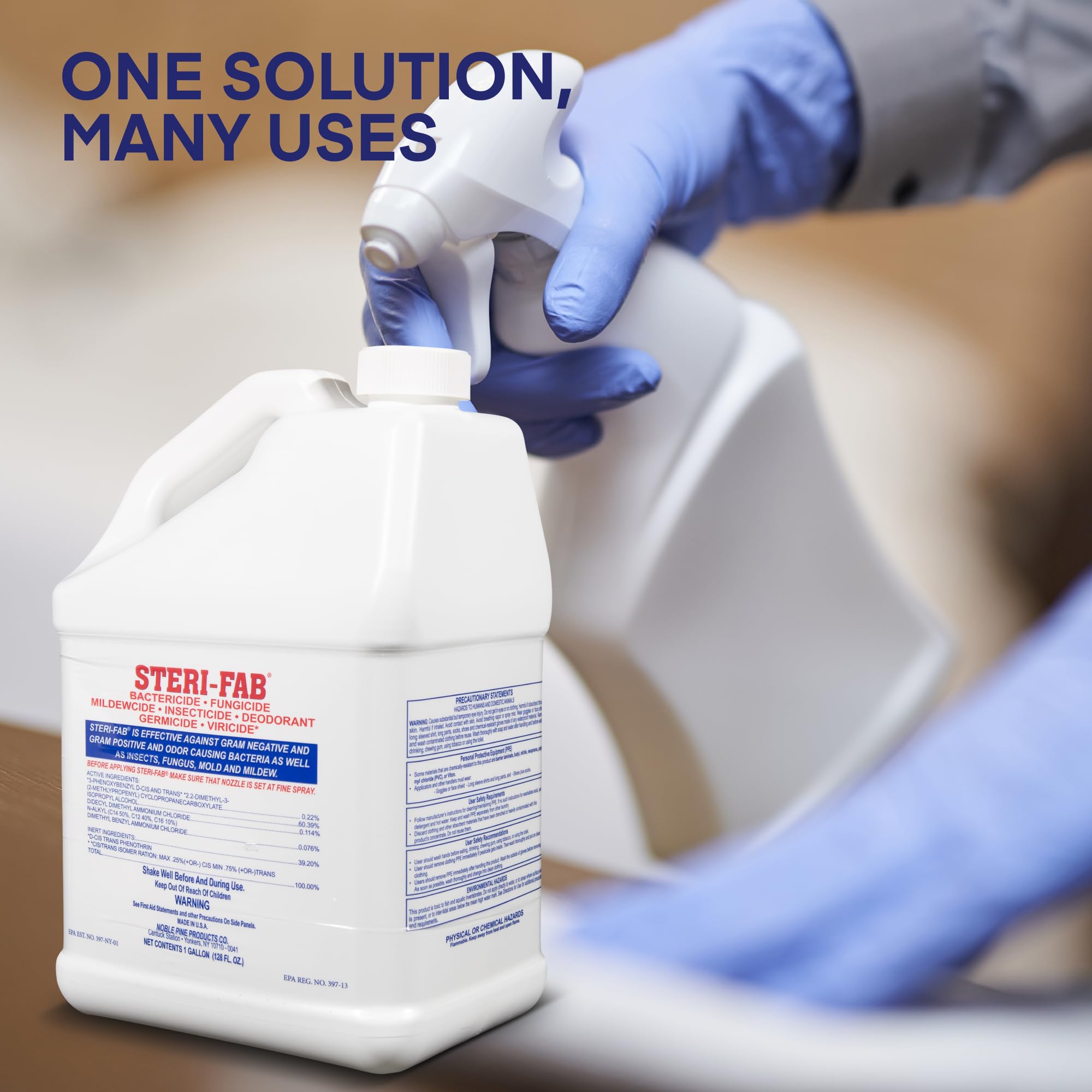 Steri-Fab odor elimination deodorizing spray for refreshed living spaces