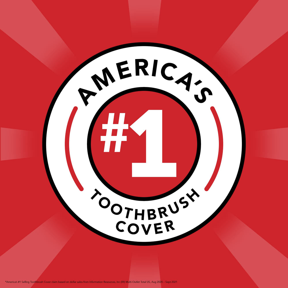 Thymol vapors help keep the toothbrush environment smelling fresh