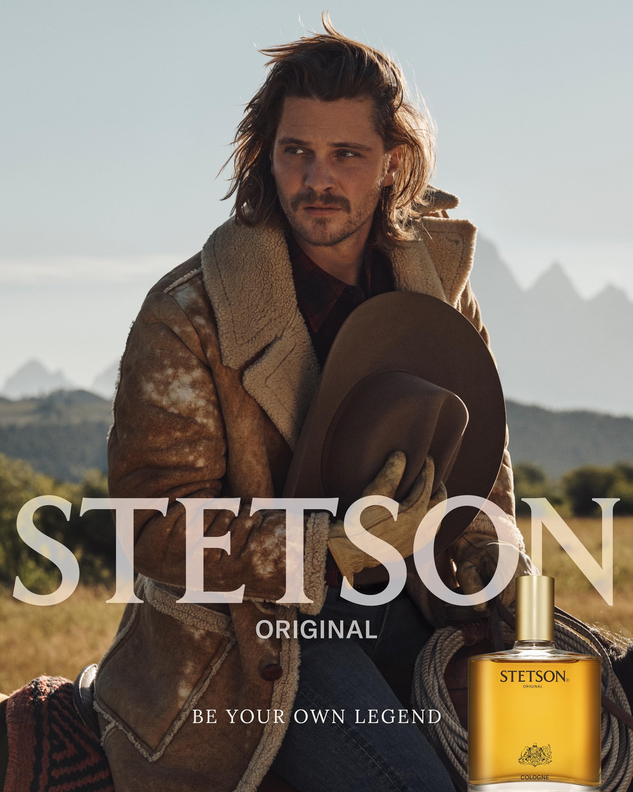 Stetson Original cap close-up highlights premium packaging for gifting