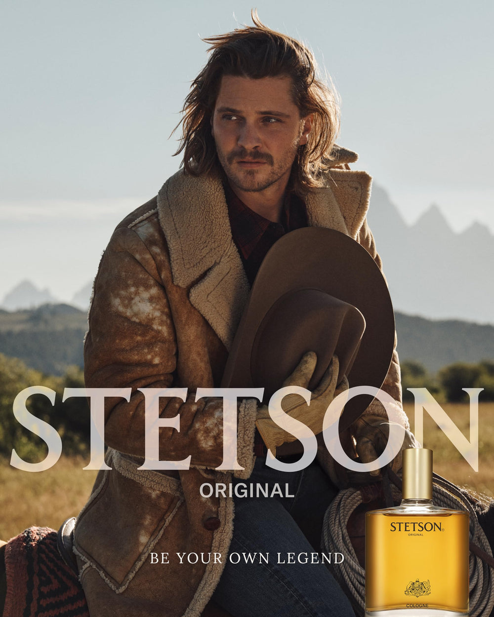 Stetson Original cap close-up highlights premium packaging for gifting