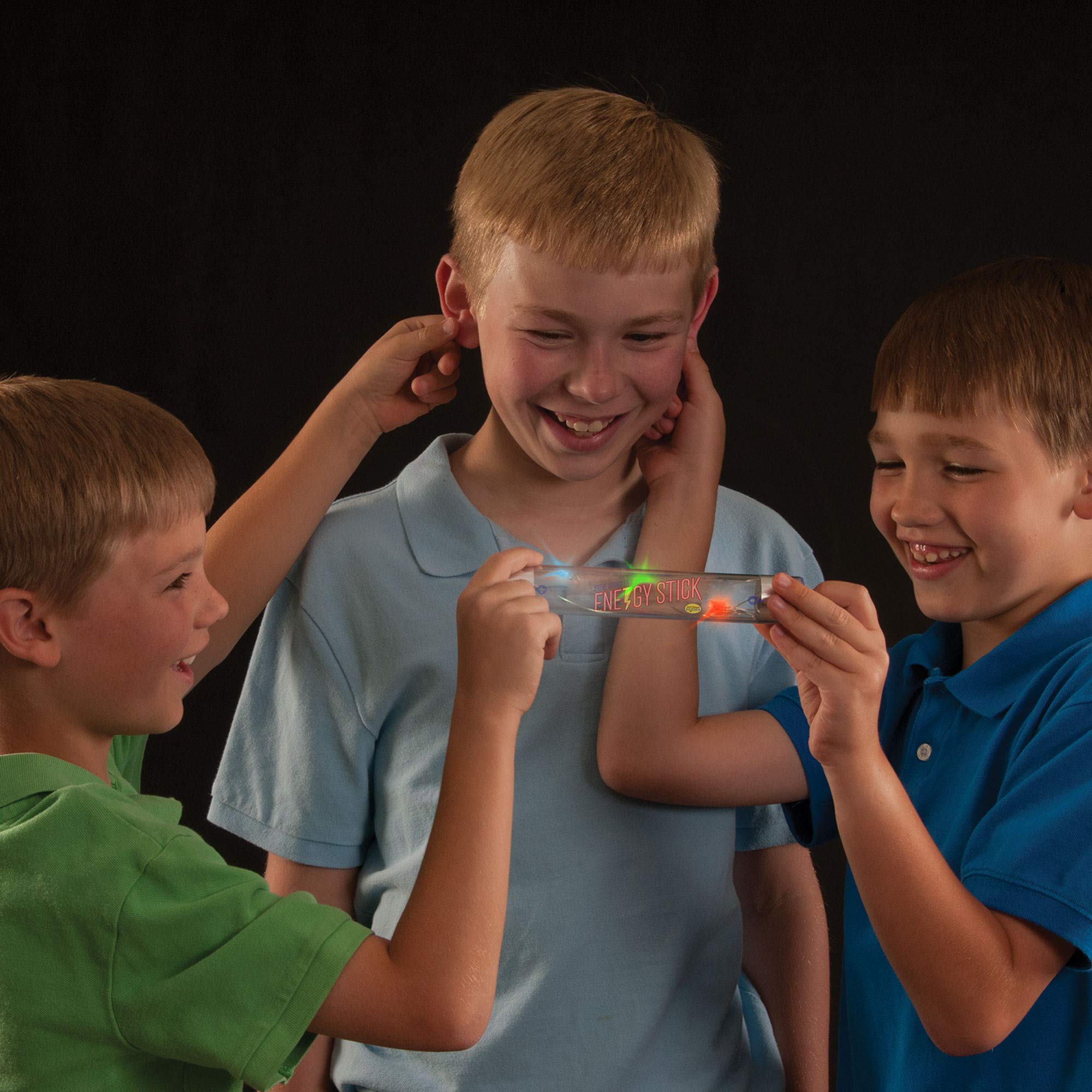 Steve Spangler Energy Stick two end electrodes for clear demonstrations.
