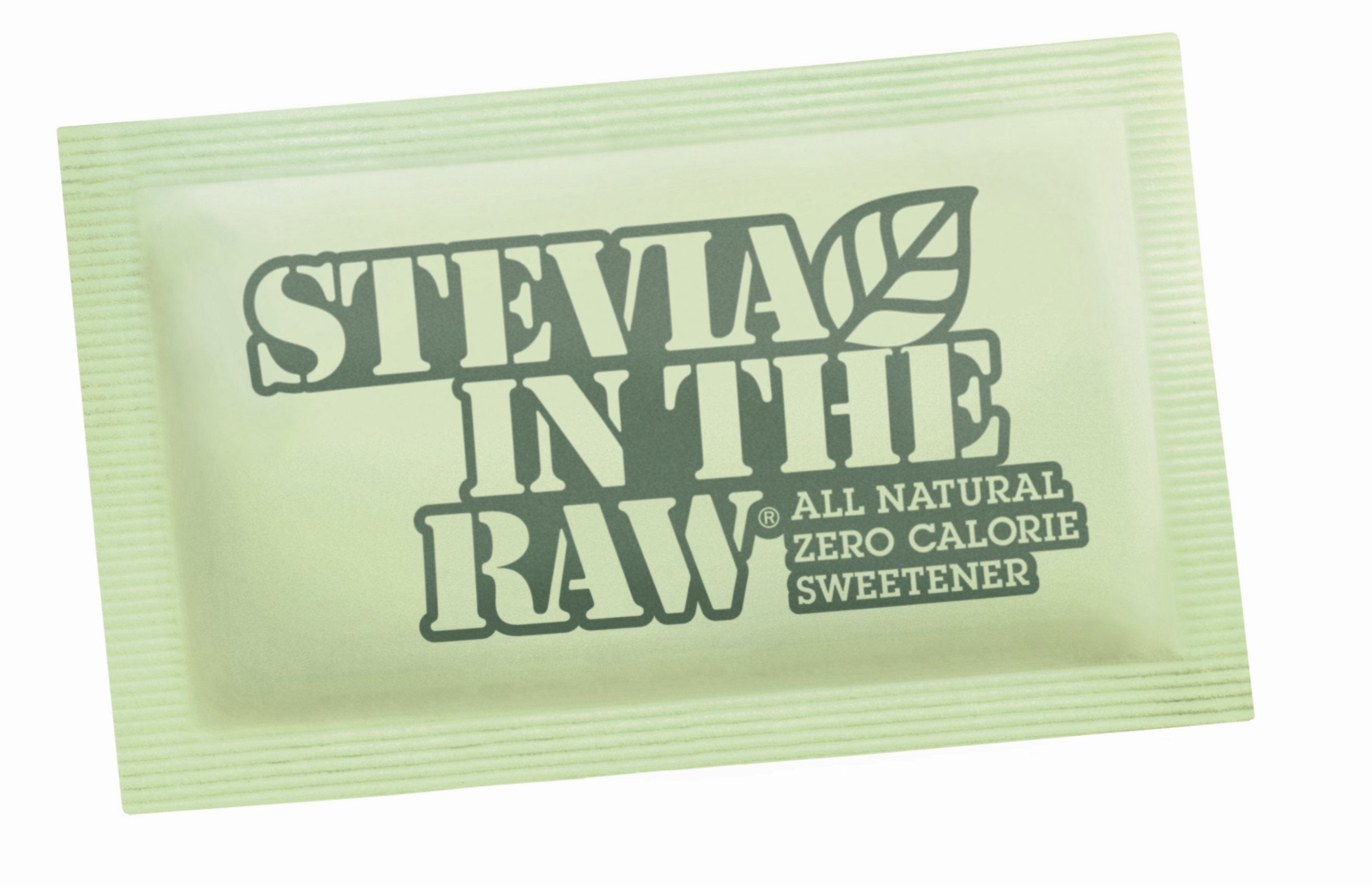 Stevia in the Raw sweetener packets for daily beverages and baking, low sugar per packet.