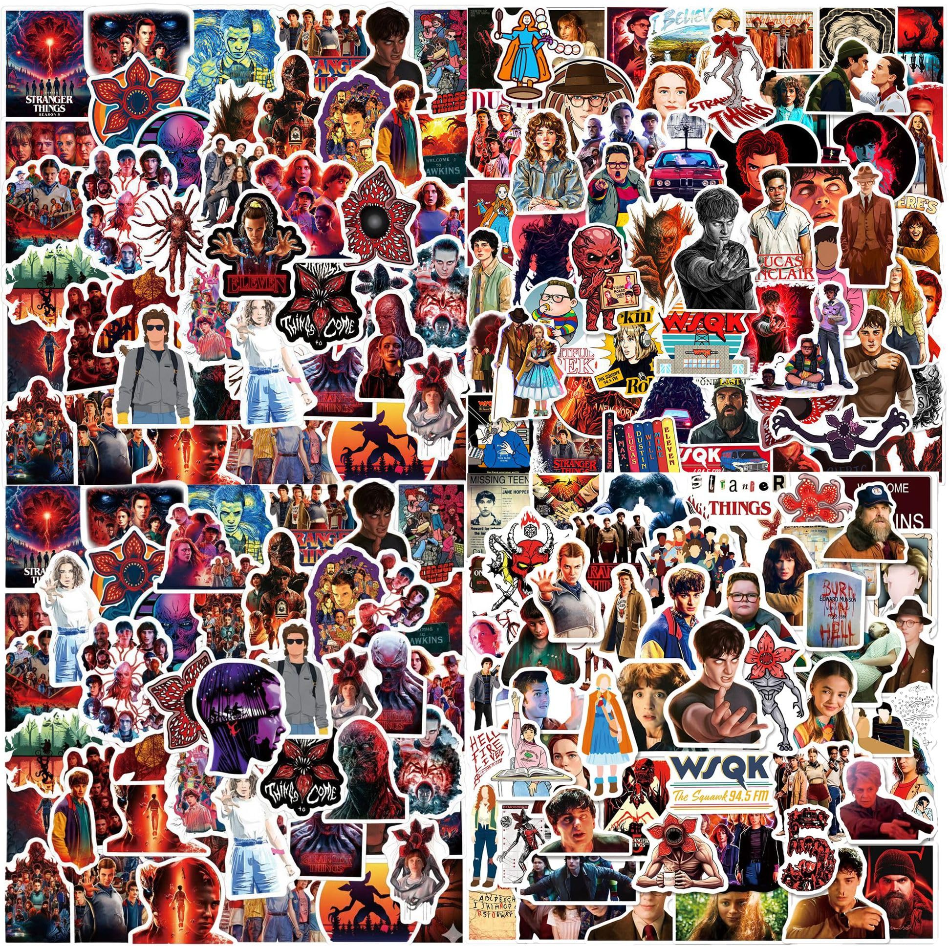 300Pack Stickers laptop designs add vibrant personalization to your device.