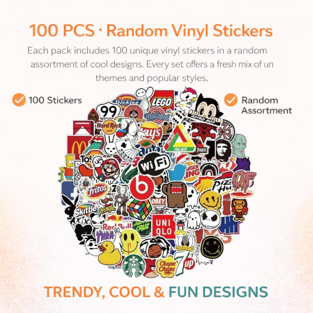 StickerSity laptop sticker collection for personalizing devices