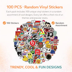 StickerSity laptop sticker collection for personalizing devices