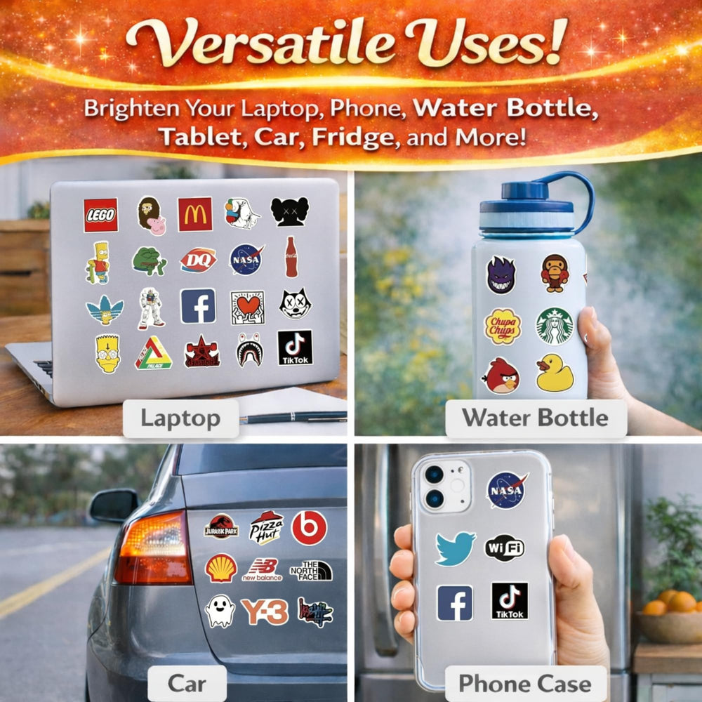 StickerSity skateboard stickers durable decor on boards