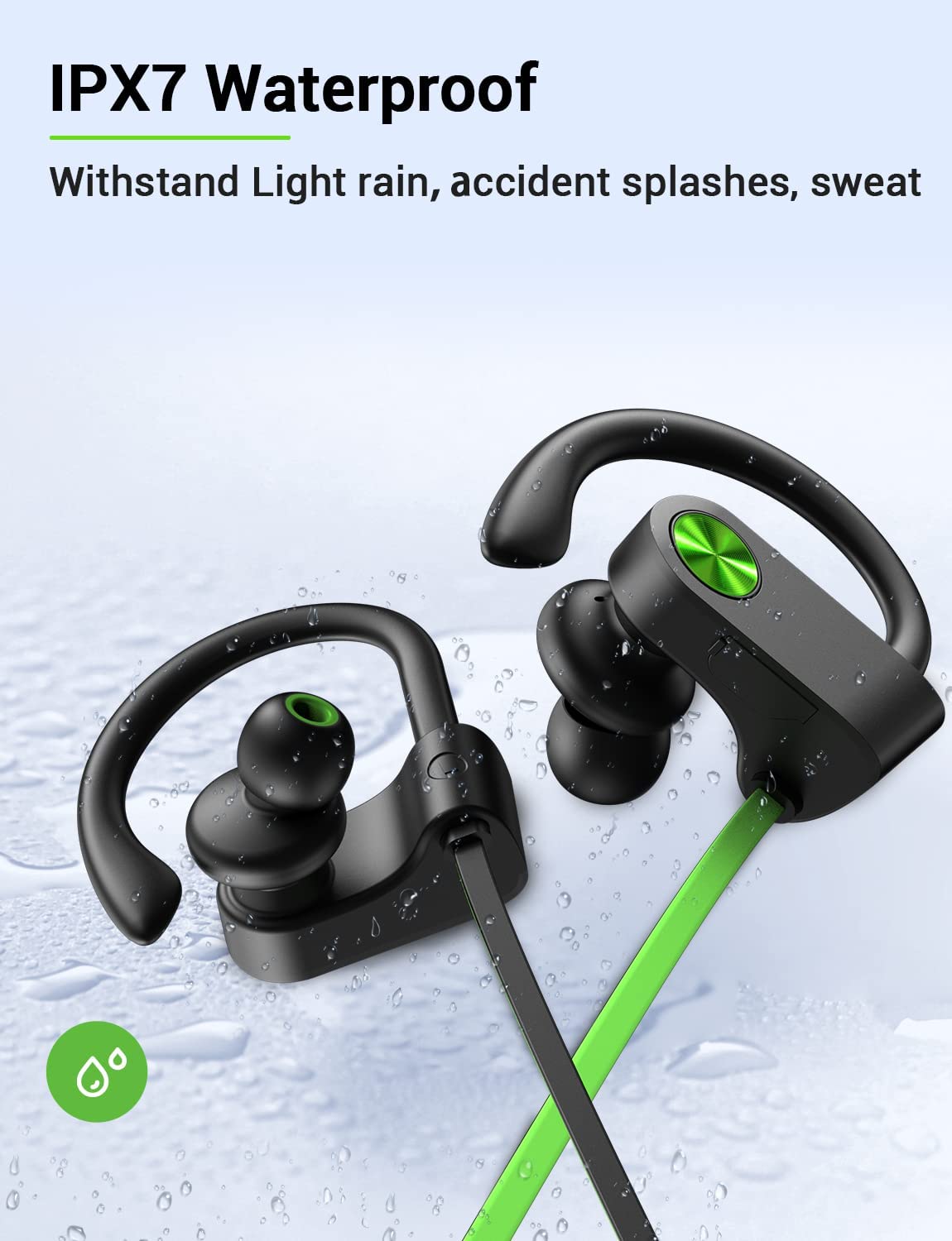 Stiive earhooks provide a secure, comfortable ergonomic fit during activity