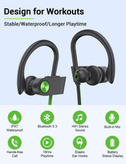 Stiive sport earbuds deliver rich stereo sound for gym sessions