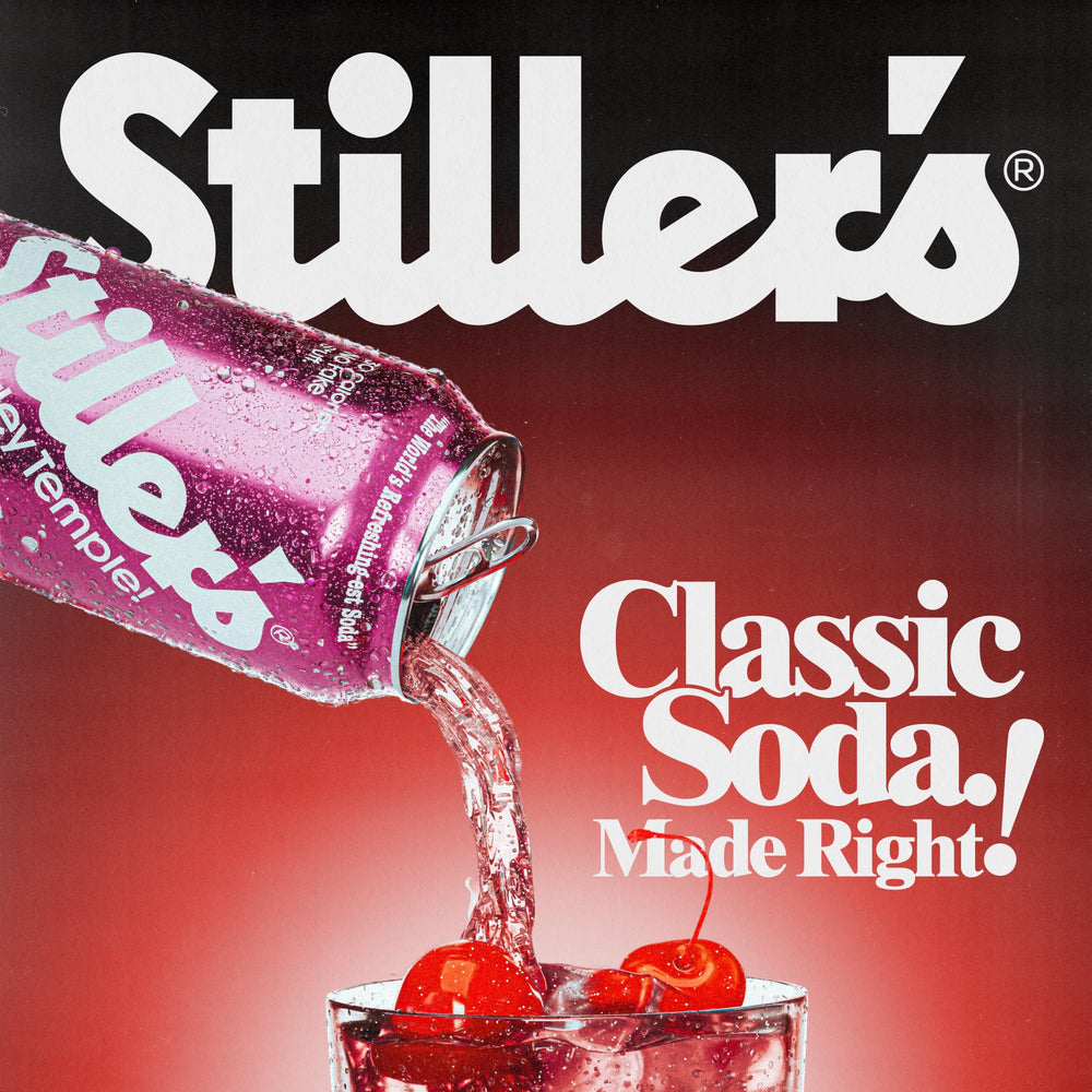 Stillers Lemon Lime can showcasing citrus-forward flavor, crisp and low-sugar refreshment