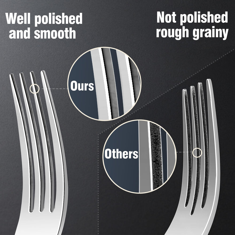 Stilloye dishwasher-safe silverware ready for easy cleanup.