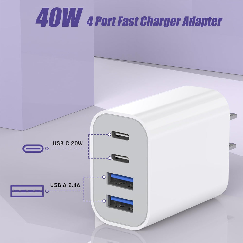 StinkLight compact-design charger block on a desk