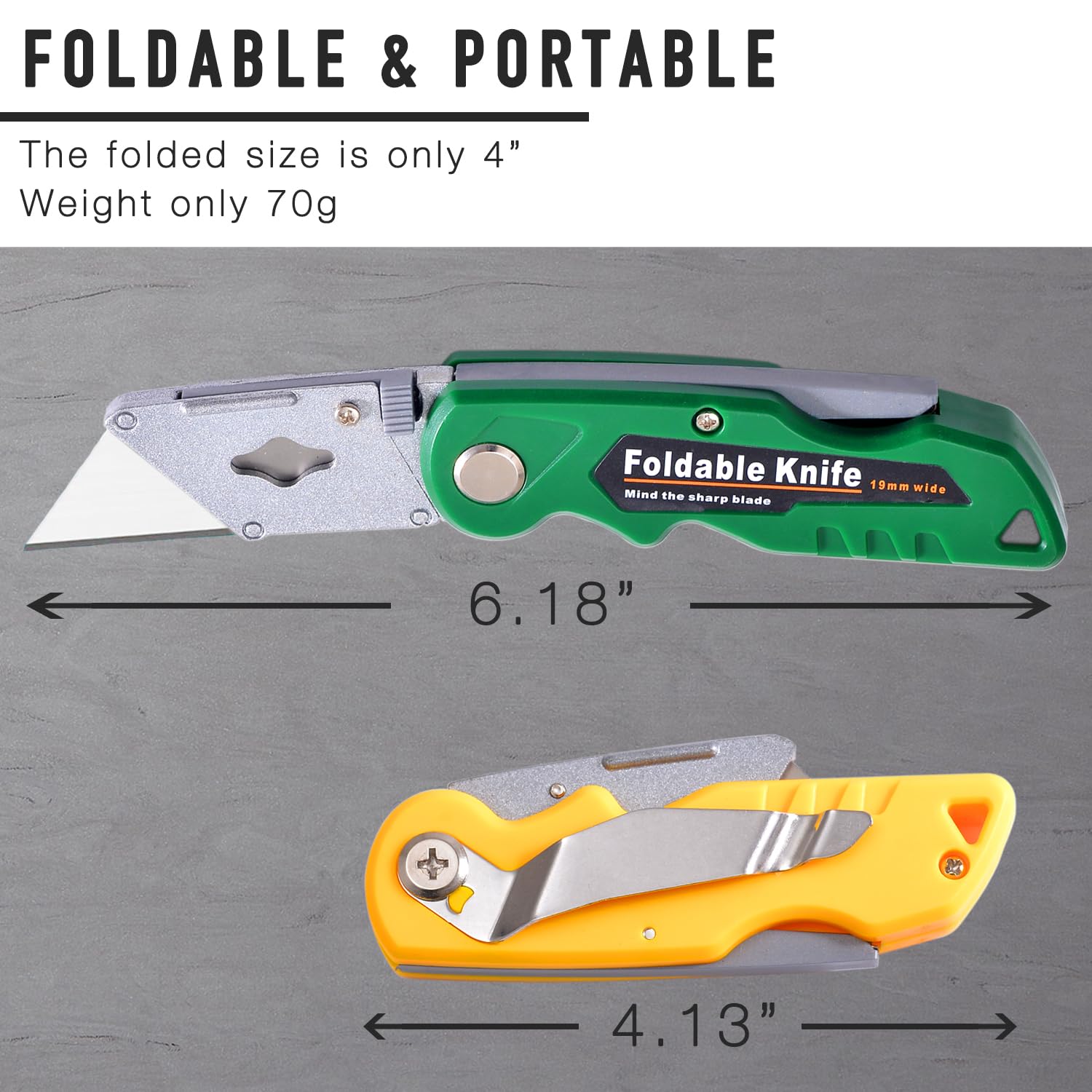 Stino Pro compact storage design keeps tools ready between uses.