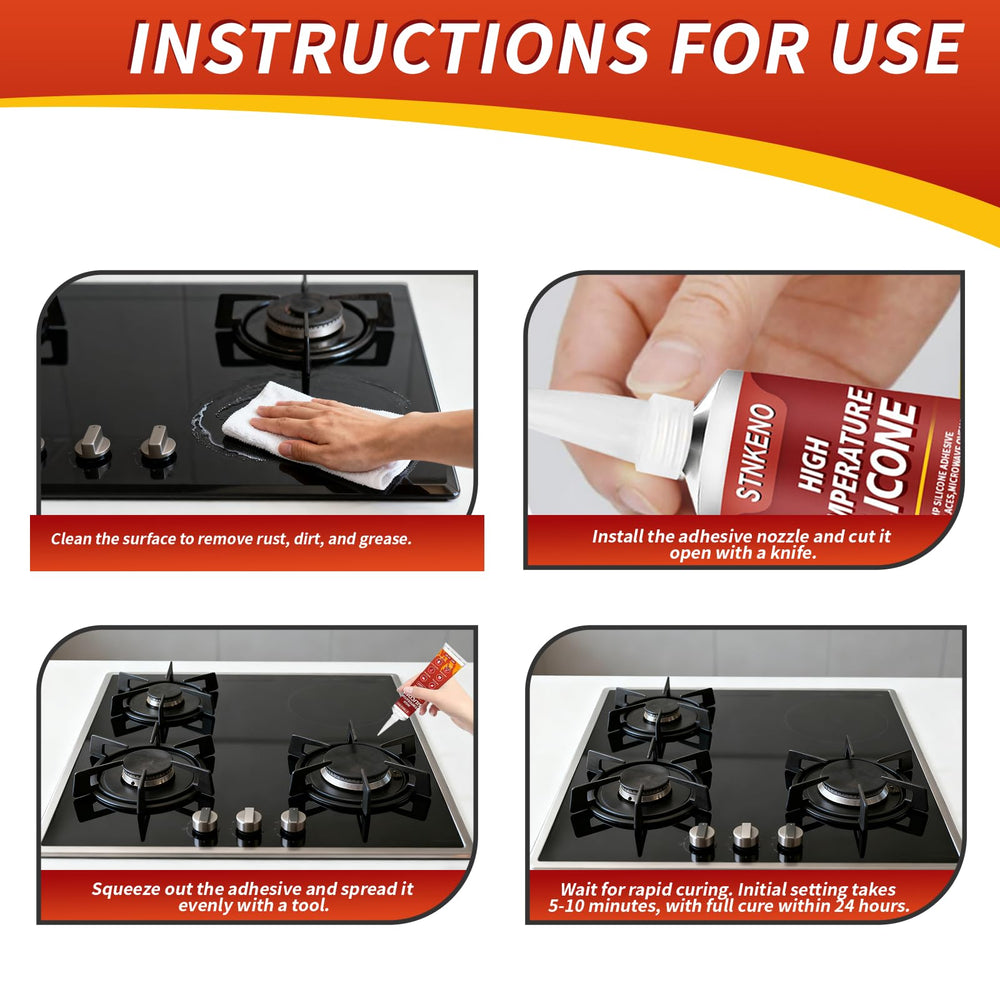 Stnkeno silicone sealant provides waterproof seal and moisture protection