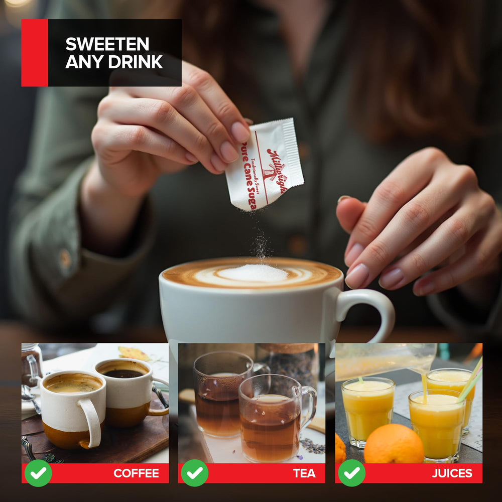 Stock Your Home no refrigeration needed sugar packets for easy storage