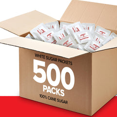 Stock Your Home white sugar packets ideal for coffee and tea service