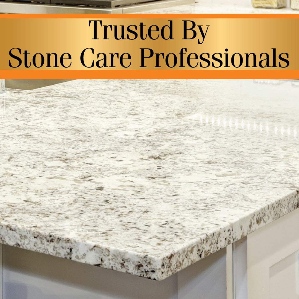 Stone Care International after-clean result image highlights restored surface appearance and reduced visible staining.