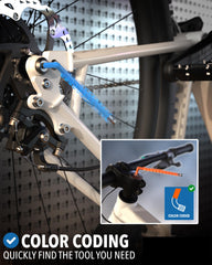 Stone Reef hex keys feature heat-treated alloy steel for lasting strength.