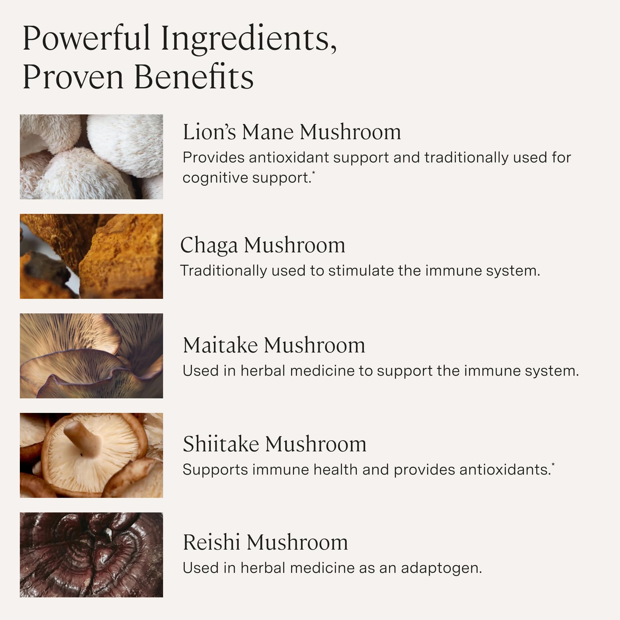 Stonehenge Dynamic Mushrooms Lions Mane extract capsule highlighting brain health support