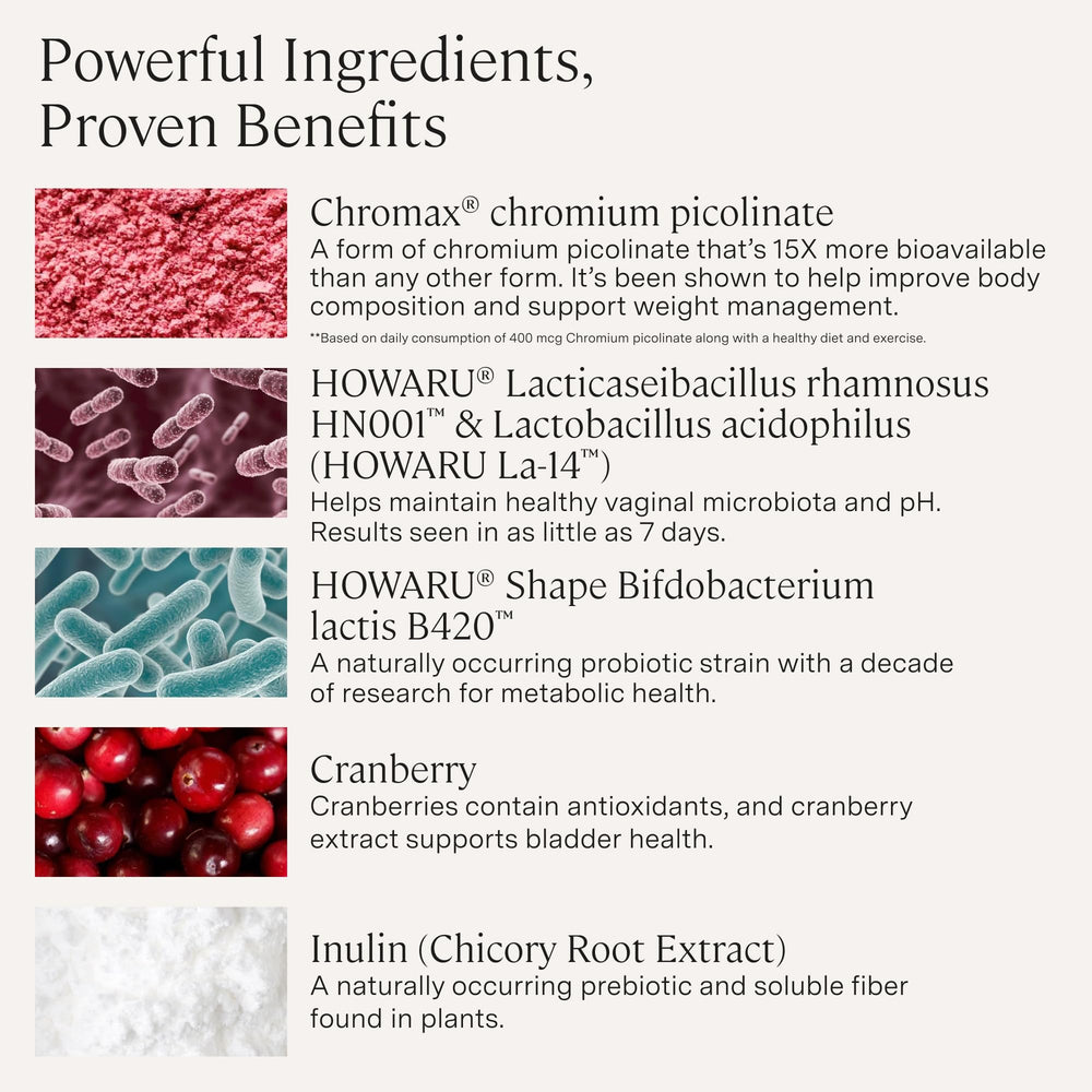 Stonehenge Health Biotics for Women box front display
