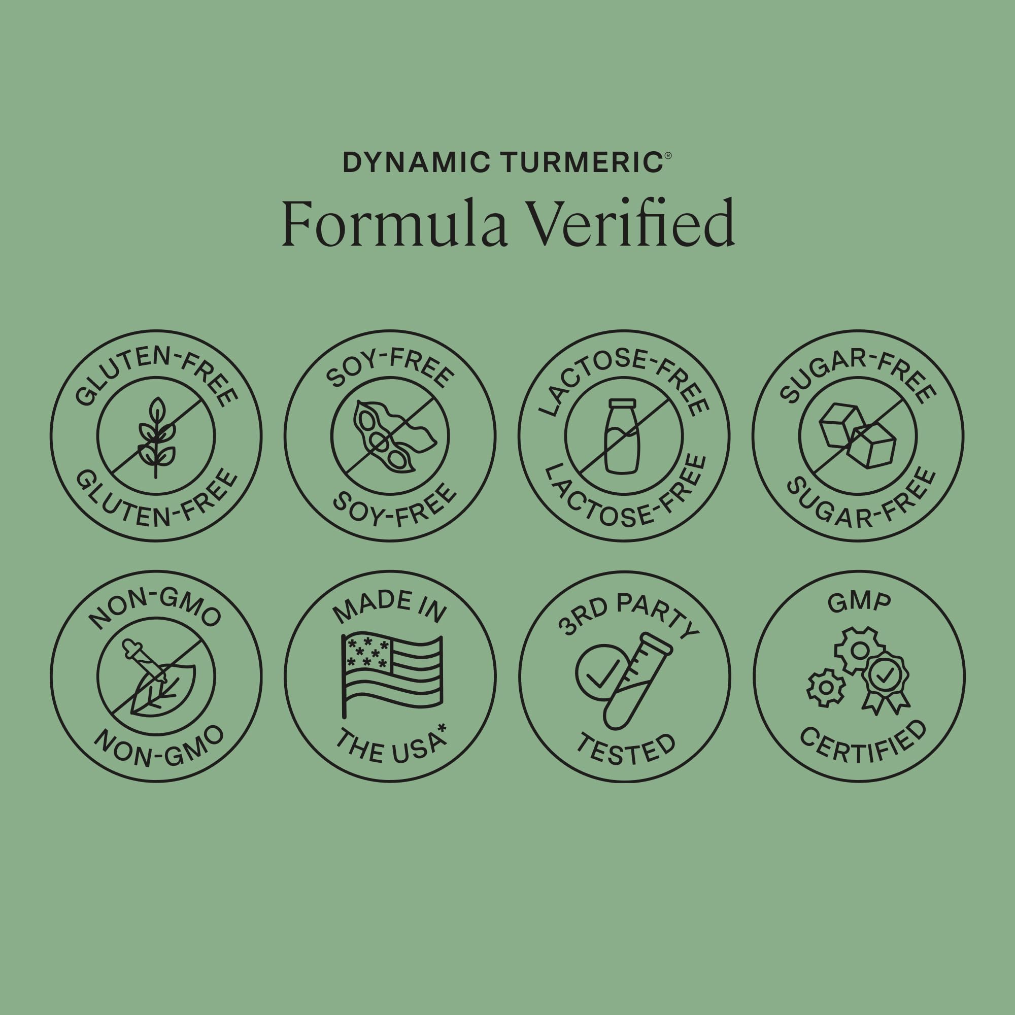 Stonehenge Health turmeric curcumin USA-made manufacturing label