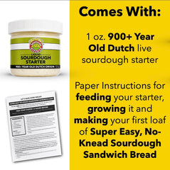 Feeding the Stoney's Starter demonstrates easy activation and care steps.