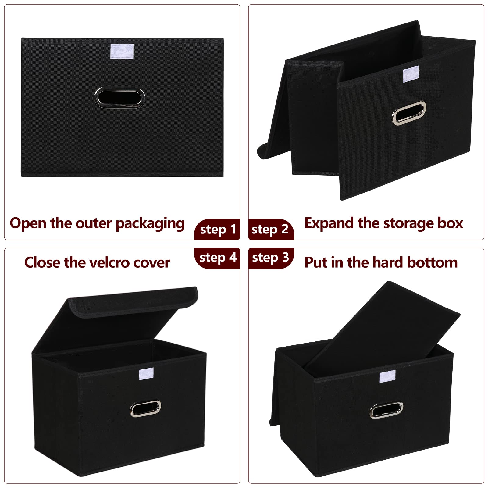 STOREONE dust-proof lid protects contents from dust.