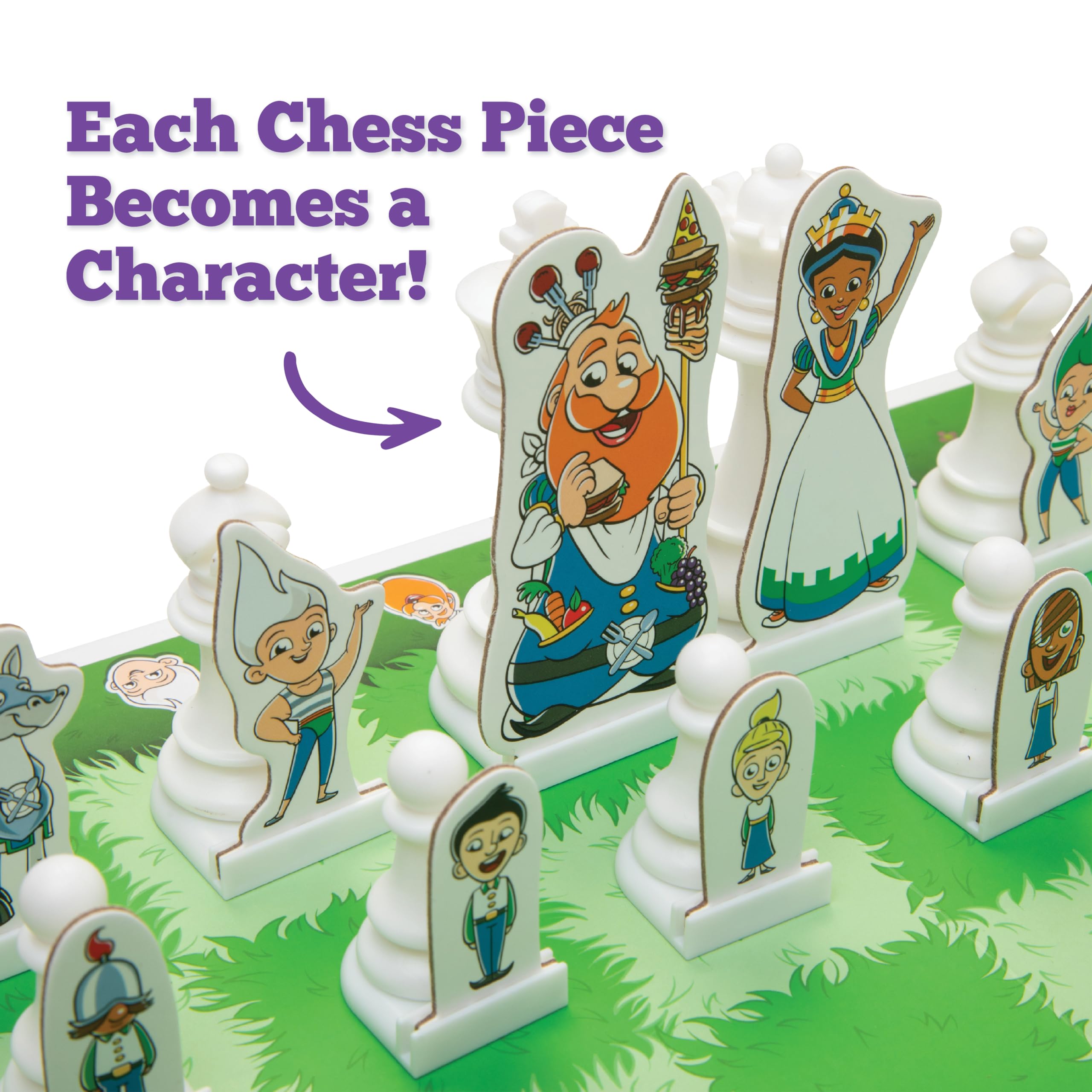 Box and packaging of Story Time Chess make gifting and setup easy.