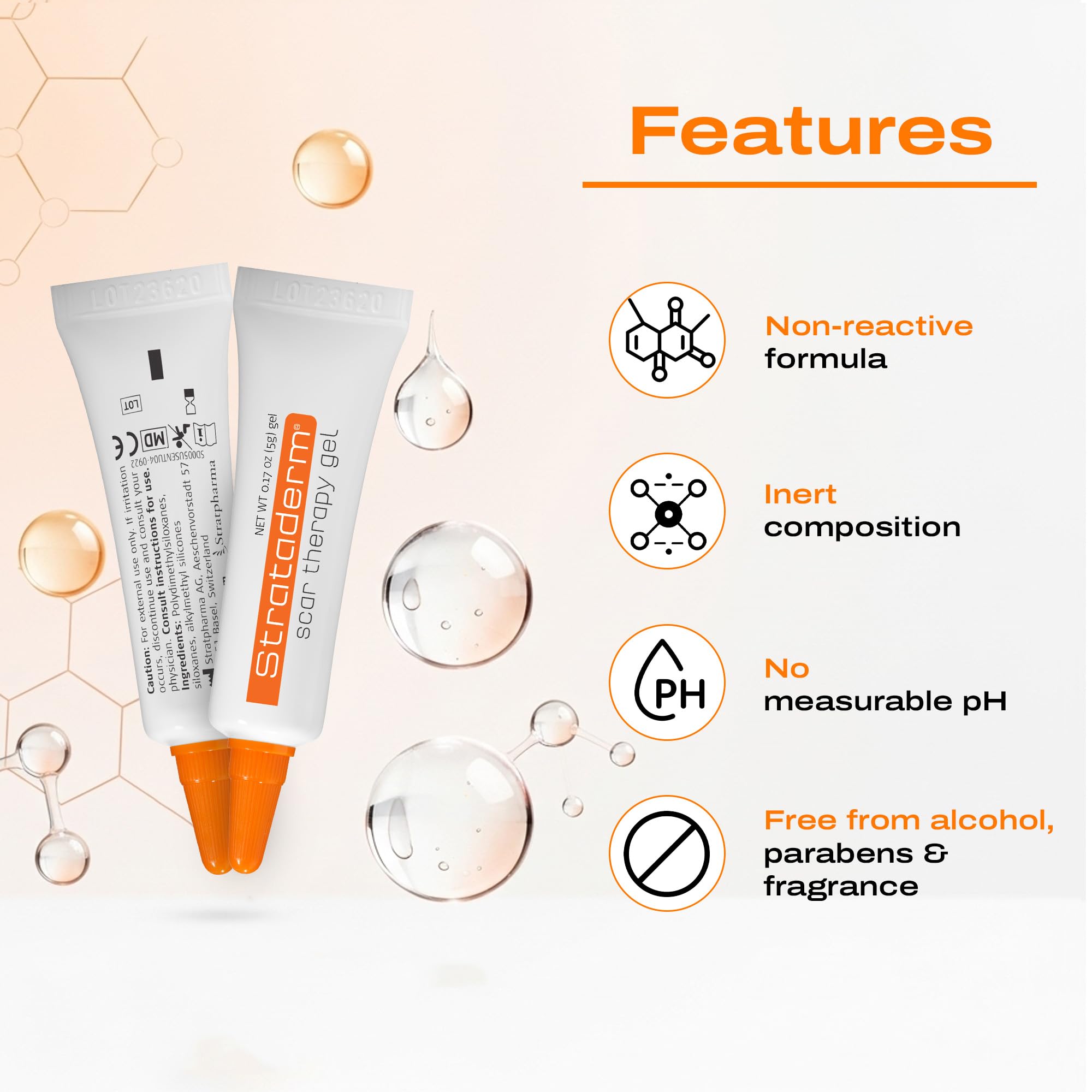 Strataderm reduces redness and discoloration in scars