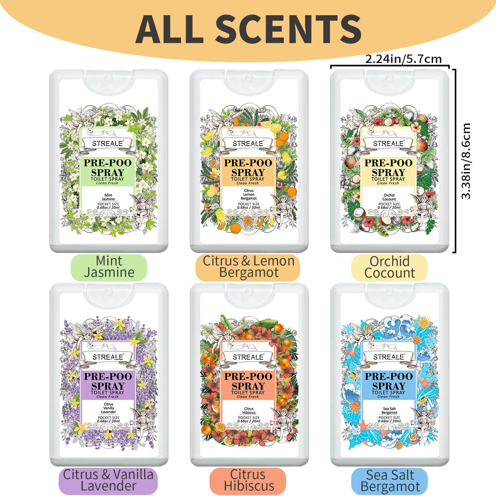 STREALE plant-based formula with essential oils for odor control