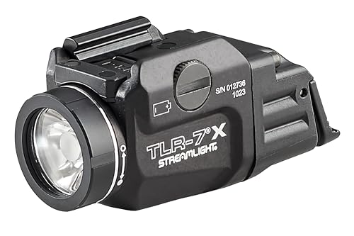 Streamlight TLR-7 X 500-lumen beam for versatile illumination.