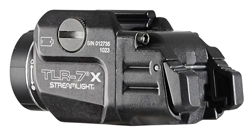 Streamlight TLR-7 X low switch supports ambidextrous operation.