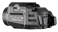 Streamlight TLR-7 X low switch supports ambidextrous operation.