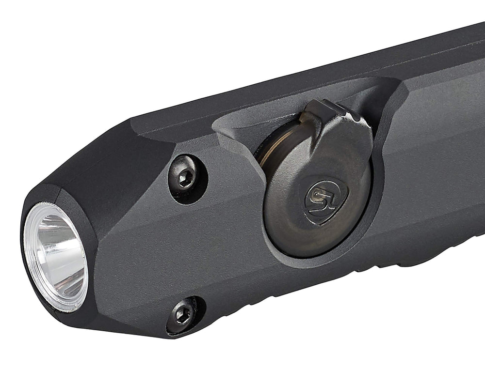 Streamlight Wedge thumb-rotary control for one-handed operation.