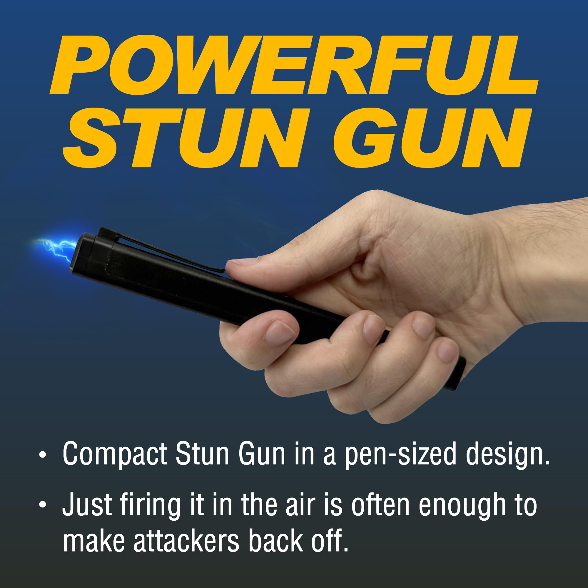 Streetwise Hot Rod Pain Pen top LED light highlights bright illumination.