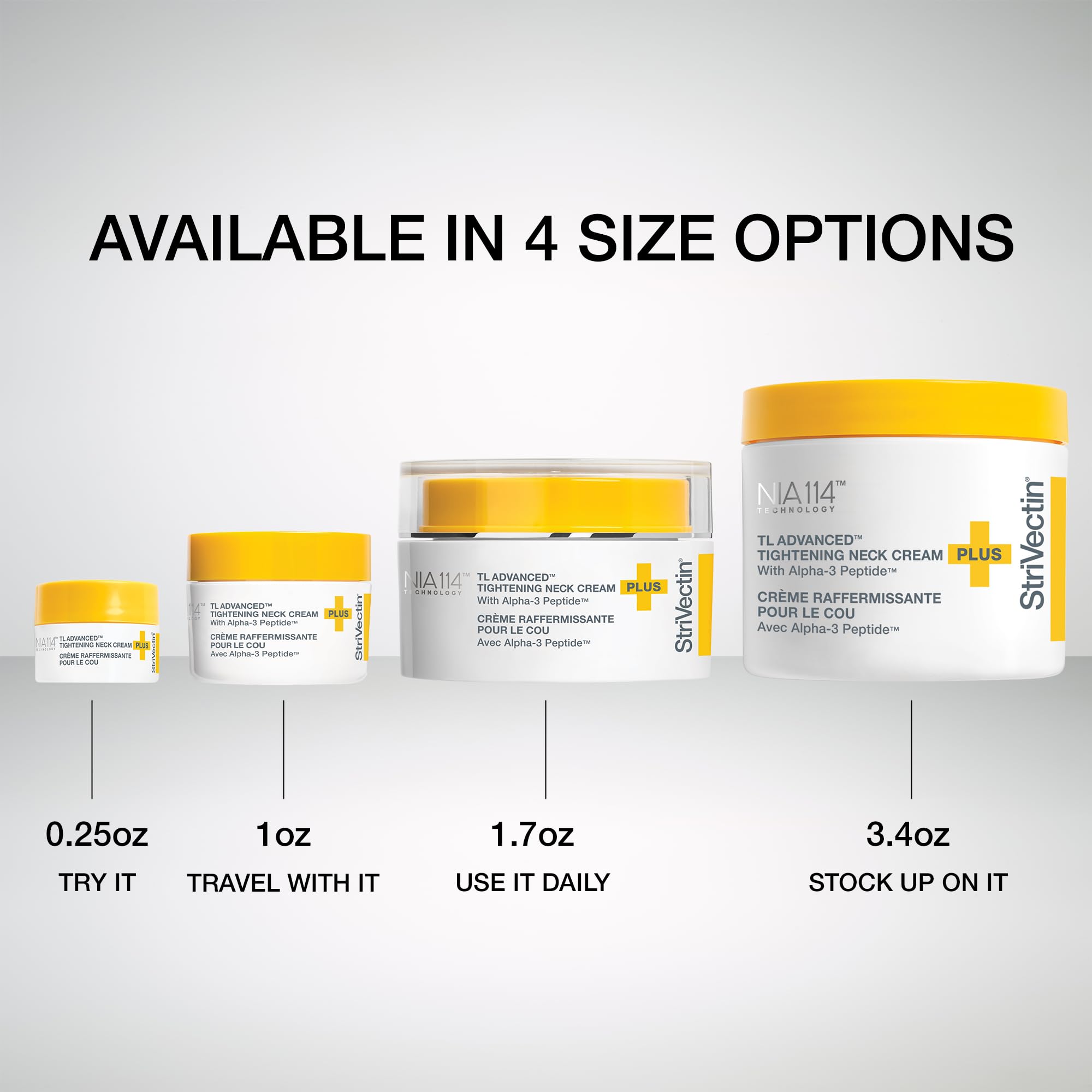 StriVectin cream consistency is soft and creamy on skin closeup.