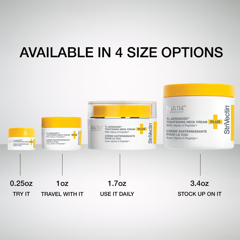 StriVectin cream consistency is soft and creamy on skin closeup.