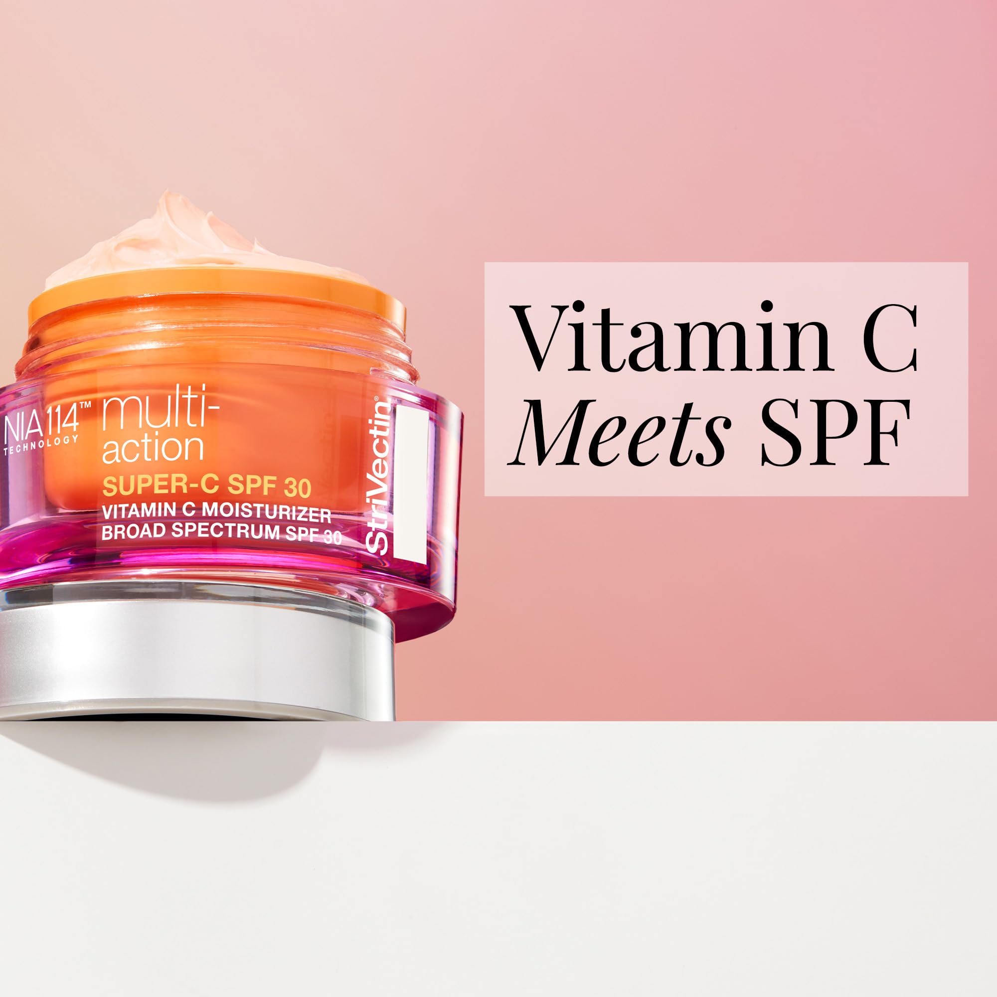 Creamy swirl texture of StriVectin moisturizer for smooth application