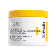 StriVectin TL Advanced Neck Cream Plus bottle with pump for easy daily tightening and lift.