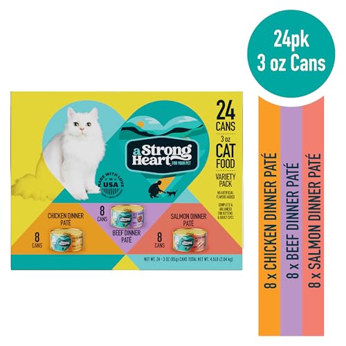 Strongheart chicken 3oz can closeup highlights savory flavor for everyday dining.