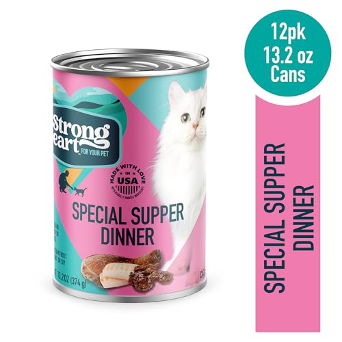 Strongheart liver and heart formula offers savory flavor and palatable nutrition.