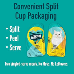Strongheart Two Single-Serve Portions enable precise portions and less waste.