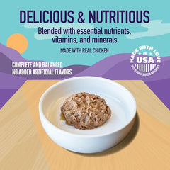 Strongheart Wholesome Ingredients deliver savory pate with added vitamins for balanced daily nutrition.