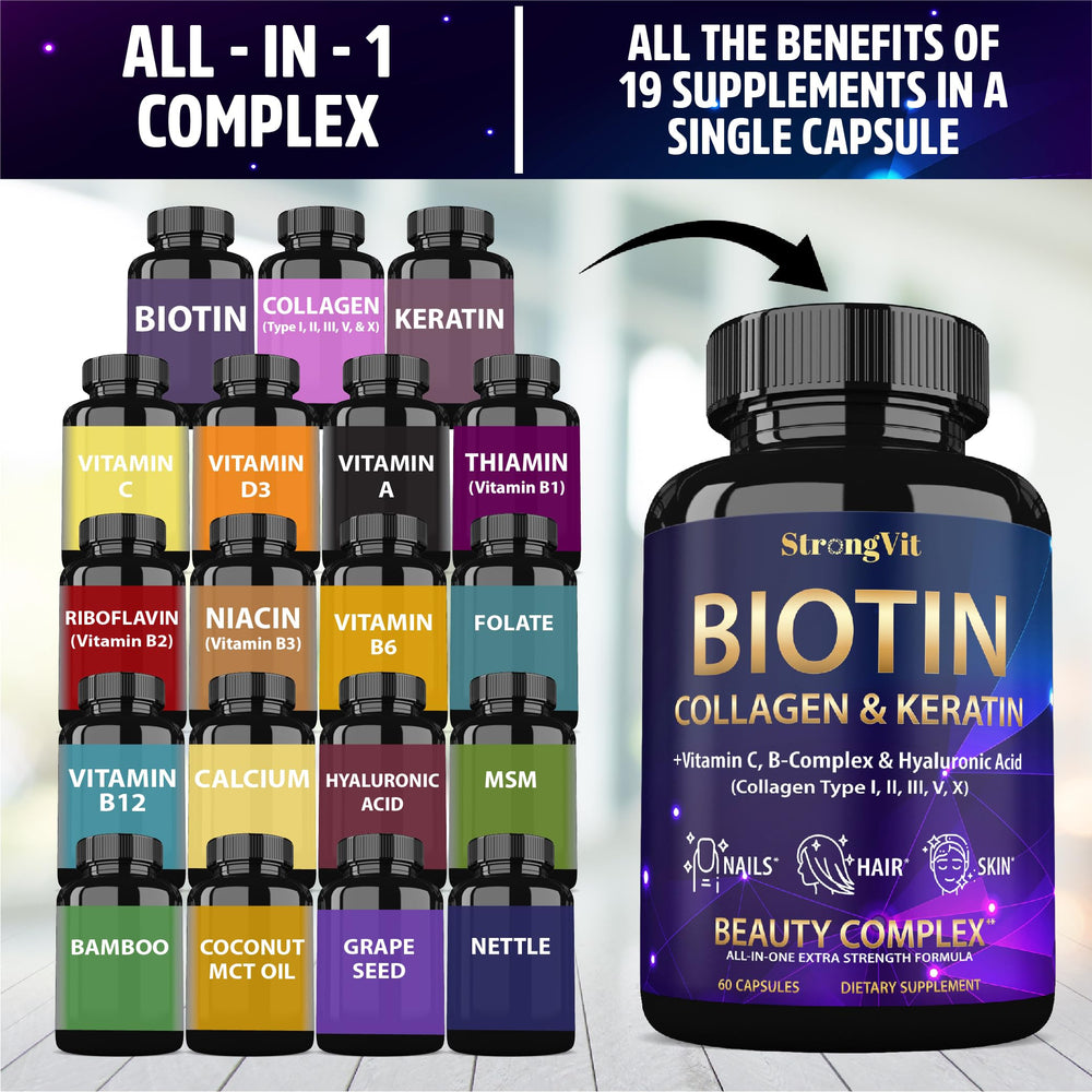 StrongVit gluten-free and GMO-free formula without binders or fillers.