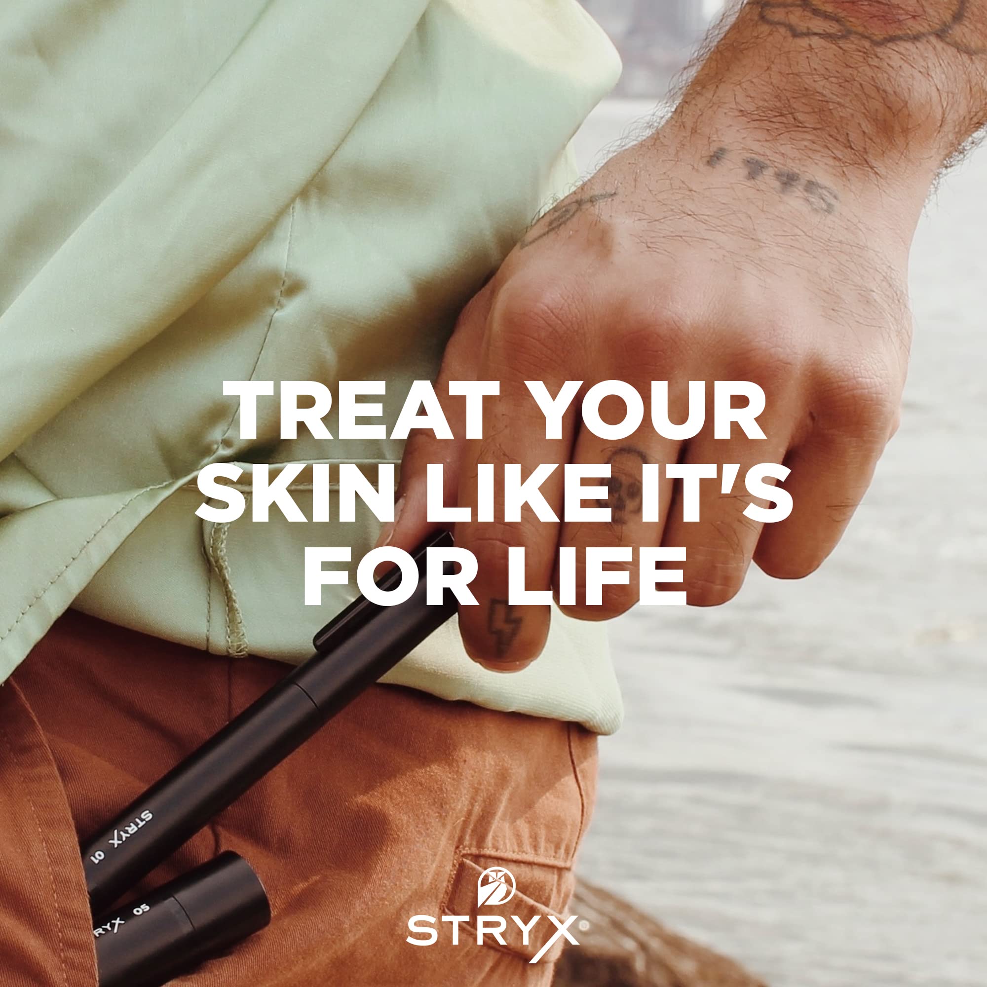 Stryx Concealer Tool adapts to skin tone for natural looking concealment